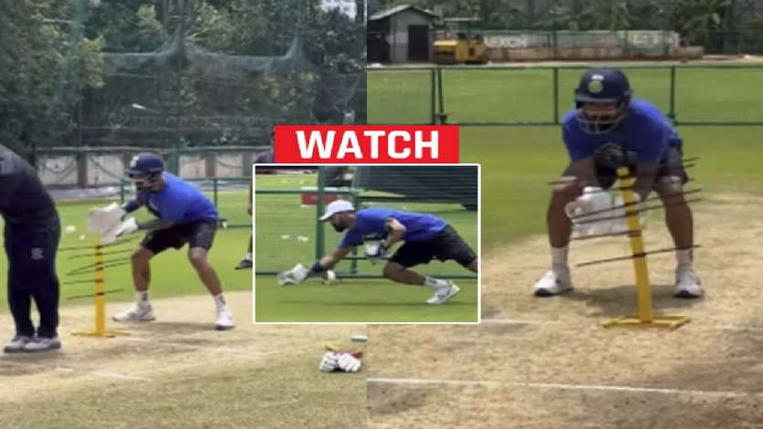 KL Rahul Resumes Wicketkeeping Ahead Of India Comeback. Watch Viral Video