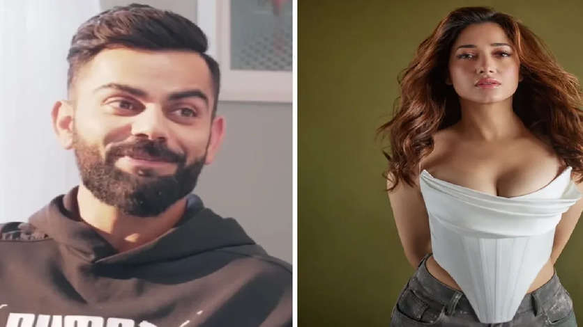 Old video of Virat Kohli, Tamannaah Bhatia goes viral; cricketer ‘flirts’ with Lust Stories 2 actress in ad