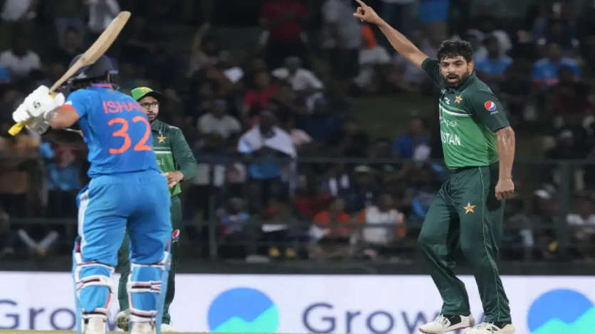 See How, Haris Rauf's Aggressive Celebration After Taking Ishan Kishan's Wicket