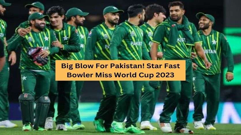Big Blow For Pakistan! Star Fast Bowler Might Miss World Cup 2023 Due To Injury: Report