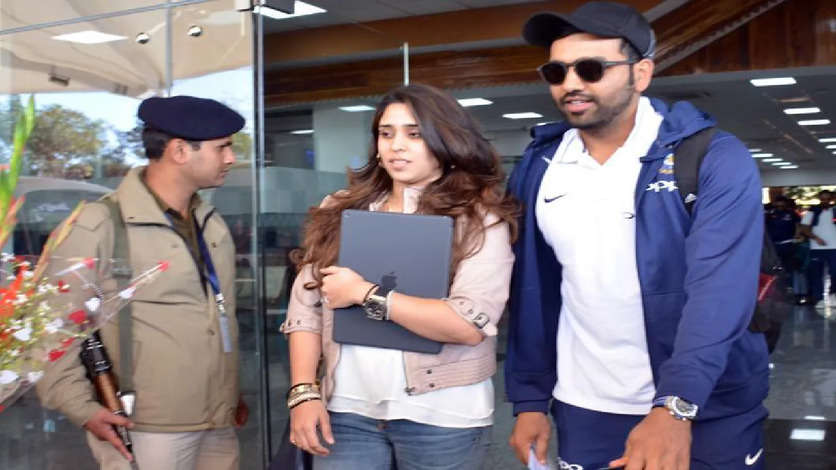 WATCH: Rohit Sharma And Wife Ritika Sajdeh Take Their Rs 4.2 Crore Lamborghini Urus For A Spin, Mobbed By Fans In Mumbai