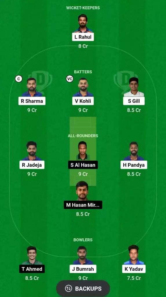 IND vs BAN Dream11 Prediction, Dream11 Team, Fantasy Cricket Tips, Playing XI, Pitch Report, Injury Update- Asia Cup 2023, Super Four Match 6