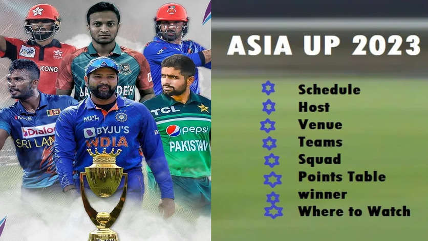 Asia Cup Cricket 2023: Full Schedule, Date, Time, Squads, Match Venues, Stadiums, Know Everything