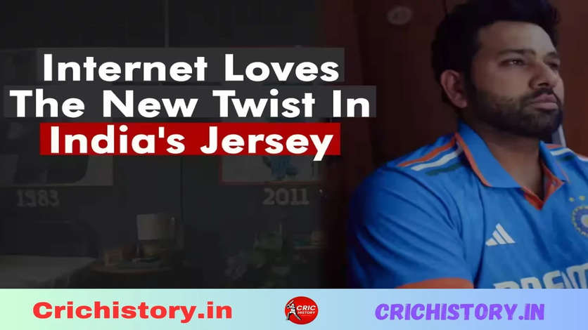 Tri-colour surprise in India's ICC World Cup 2023 jersey, internet calls it a masterstroke