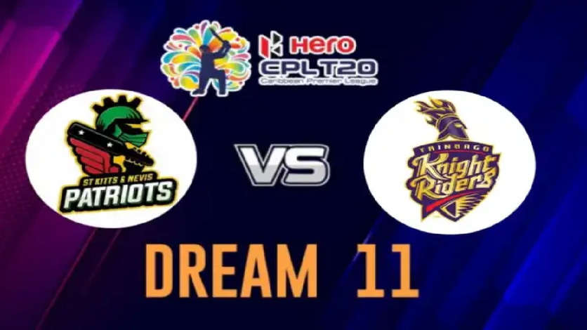 Trinbago Knight Riders vs St Kitts and Nevis Patriots Dream11 Prediction: Caribbean Premier League 2023 Match 3: Playing 11, Pitch Report, Fantasy Cricket Tips