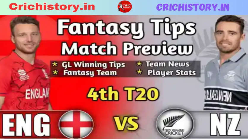 ENG Vs NZ Dream 11 Prediction: Best Fantasy Team For England Vs New Zealand 4th T20I