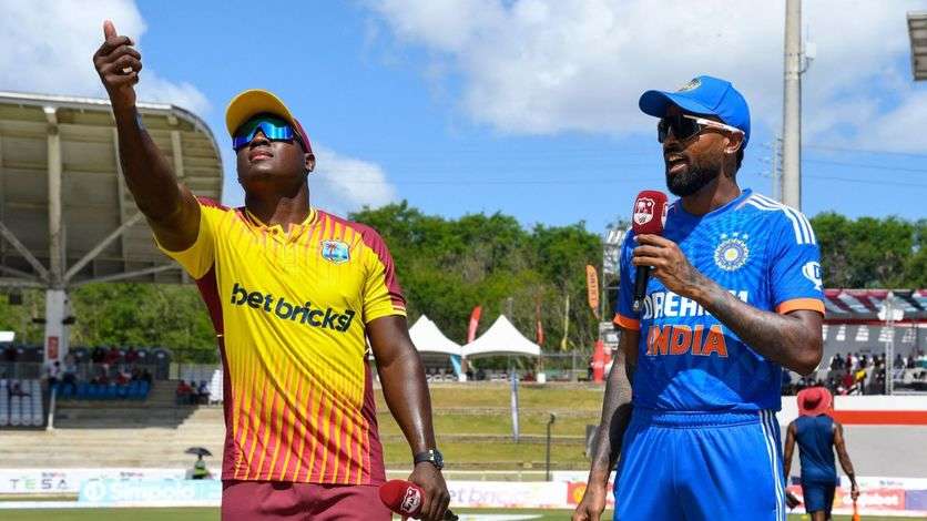 India vs West Indies Live Score, 3rd T20I: WI Opt To Bat Against India, Yashasvi Jaiswal To Debut