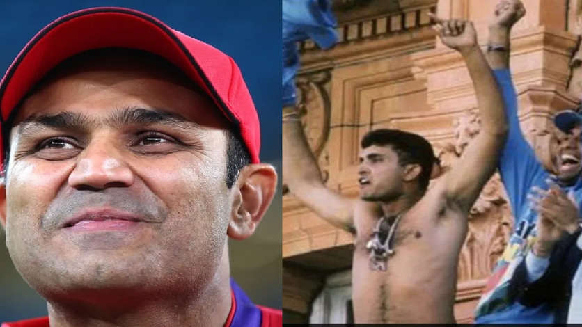 Just Virender Sehwag Things: Sourav Ganguly Celebrated Shirtless To Get "Undergarments Endorsement Deal"