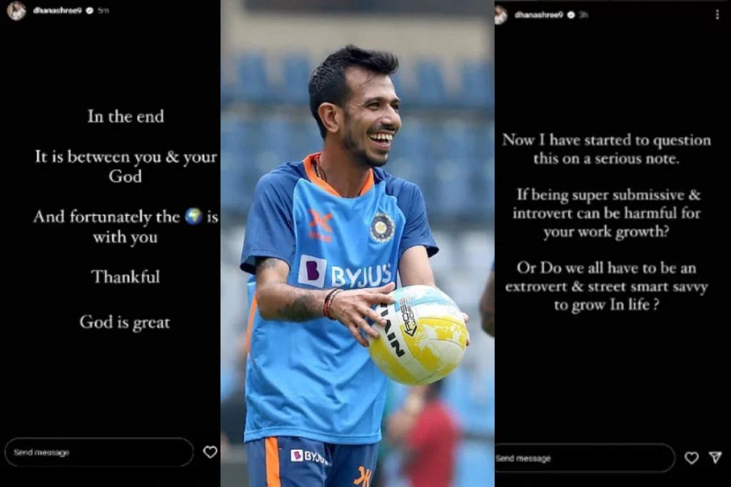 After Yuzvendra Chahal, wife Dhanashree shares 'serious note' taking dig at India star's Asia Cup snub