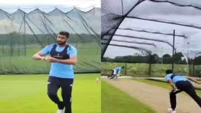 Watch: Jasprit Bumrah bowls fiery bouncer-toe crushers in first net session ahead of comeback series in ireland