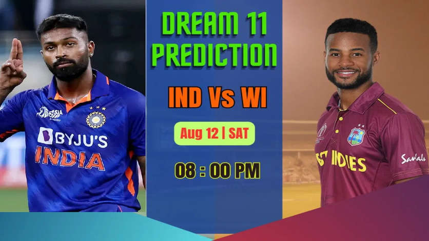 WI vs IND 4th T20I Dream11 Prediction, Fantasy Cricket Tips, Dream11 Team, Playing XI, Injury Update