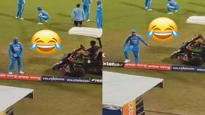 Groundsman Scares Virat Kohli During Asia Cup, Cricketer's Priceless Reaction Goes Viral - Watch
