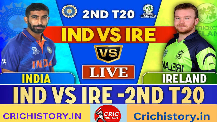India vs Ireland 2nd T20I Live Score: Bumrah and co. all set to crash Irish party, seal series after West Indies shocker