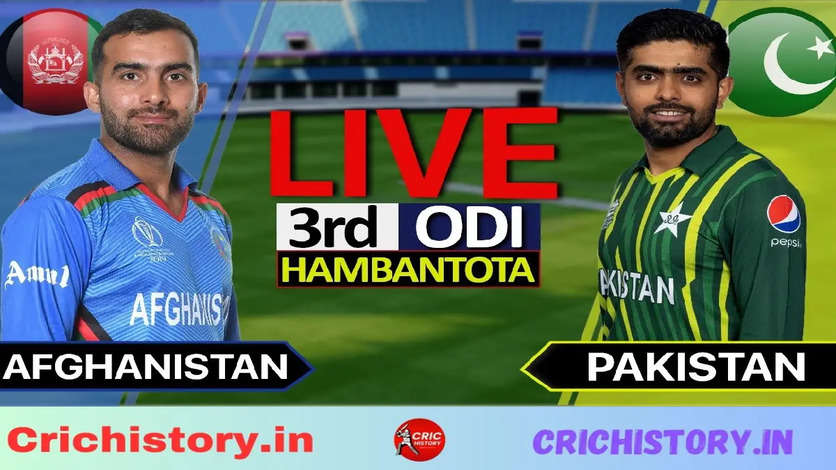 LIVE Updates | AFG VS PAK, 3rd ODI Match Live Score: Check Probable Playing 11s