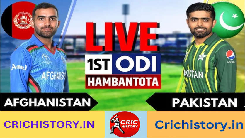 Pakistan vs Afghanistan 1st ODI Live Score and Updates: Pakistan lose eight wickets, AFG spinners on fire