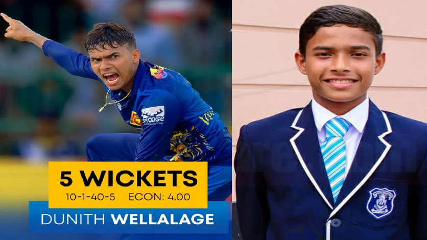 IND vs SL: Who Is Dunith Wellalage - 20-Year-Old Sri Lanka Spinner Who Rattled India's Top Order