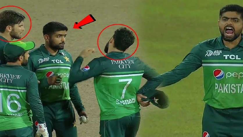 WATCH: Babar Azam, Shaheen Afridi Get ANGRY On Shadab Khan After His Misfielding During PAK vs SL Asia Cup 2023 Super 4 Clash
