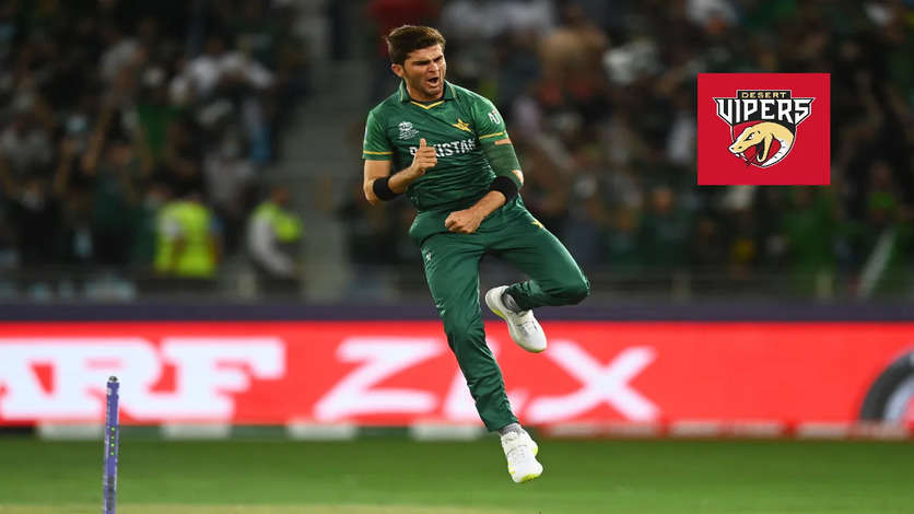 Shaheen Afridi signs up with Desert Vipers in International League T20 for 3 years