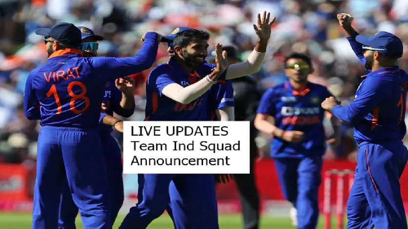 Agarkar &amp; Rohit to announce Team India for Asia Cup, Squad Reveal at 1:30 PM today