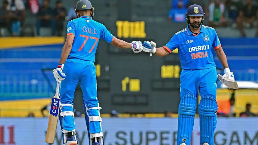 While everyone is fit, Rohit Sharma offers the most recent information regarding Shubman Gill's availability for the World Cup opener