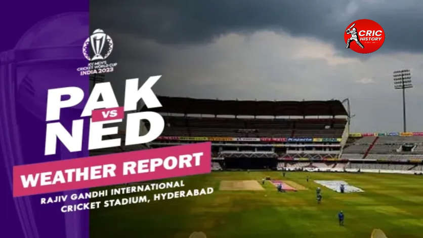 Hyderabad Weather Report: Cloudy conditions in Pakistan vs Netherlands ODI World Cup match