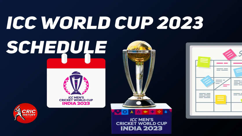 ICC ODI World Cup 2023 schedule: Full list of matches, dates, venues, timings 