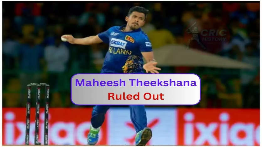 Blow For Lanka As'Maheesh Theekshana Ruled Out Of WC Match Against South Africa', Confirms Sri Lanka Coach Silverwood