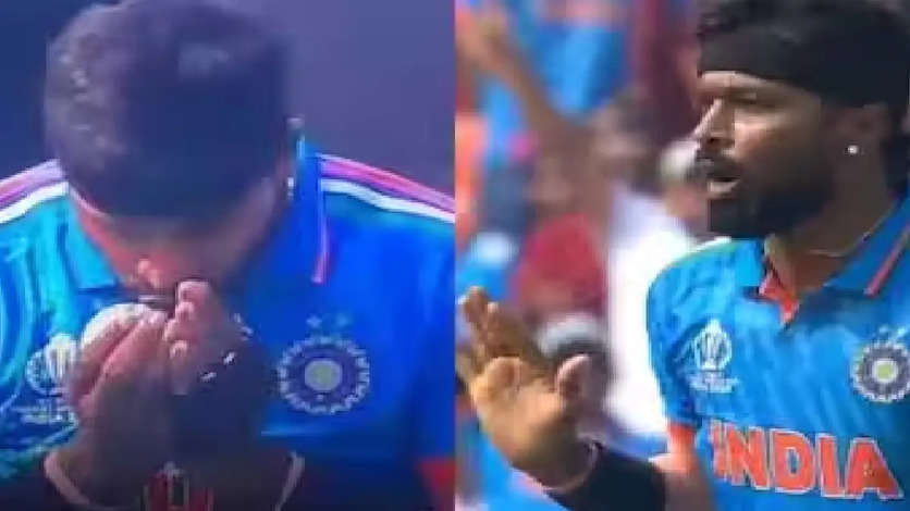 Hardik Pandya Seen Talking To The Ball Moments Before Taking Wicket, Gives Aggressive Send-Off To Imam Ul Haq; Video Goes Viral - Watch