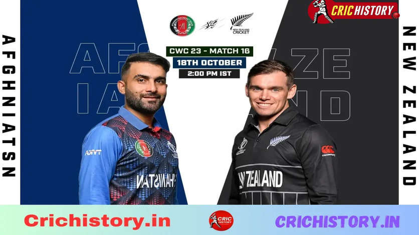 NZ vs AFG Dream11 Prediction, CWC Fantasy Cricket Tips, Playing XI, Pitch Report & Injury Updates for Cricket World Cup 2023 Match no.16
