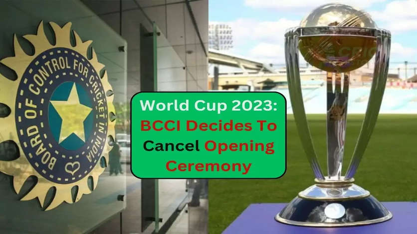 Big Breaking: ICC ODI Cricket World Cup 2023: BCCI Decides To Cancel Opening Ceremony, Will Organise Closing Ceremony And Function Before India Vs Pakistan Clash