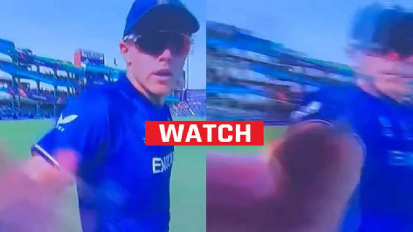 WATCH: Disappointed with giving away 20 runs in one over against Afghanistan, Sam Curran pushed the camera away