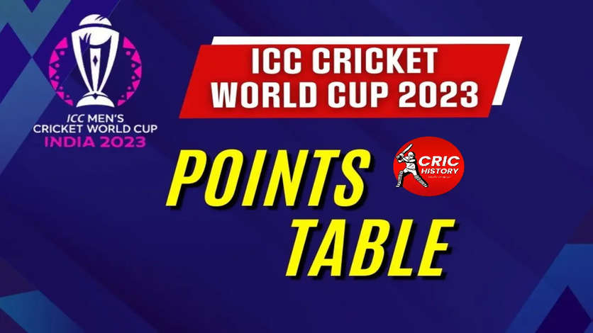 ICC World Cup 2023 Points Table: After crushing Australia, South Africa reached the top, surprisingly Australia is at number nine