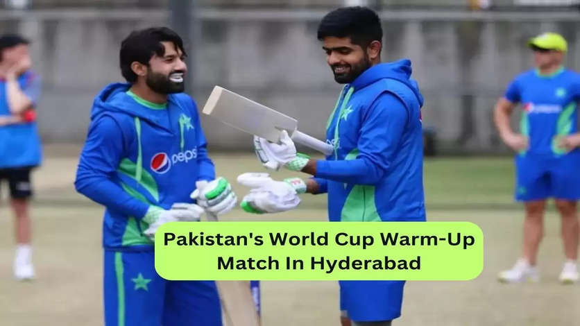 Pakistan's Cricket World Cup Warm-Up Match In Hyderabad To Be Played Behind Closed Doors - Here's Why