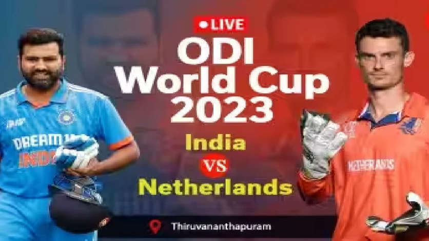 India vs Netherlands Live score, World Cup 2023 warm-up match: Toss delayed by rain