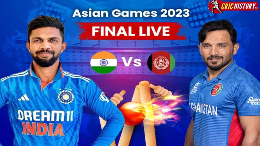 India vs Afghanistan Live Score, Asian Games Final: India Opt To Field After Toss Delay Due To Rain