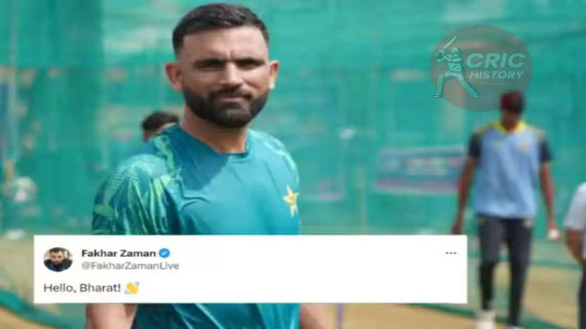 'Hello, Bharat', Says Fakhar Zaman Upon Reaching India And The Post Goes Viral, Pakistan Team Hold First Training Session In Hyderabad