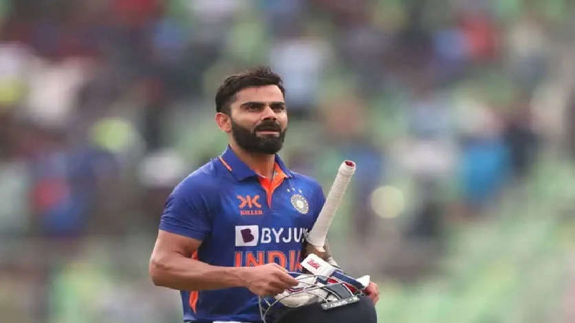 India vs Afghanistan ICC Cricket World Cup 2023: Virat Kohli says it will be 'strange' to play in front of the pavilion named after him, watch