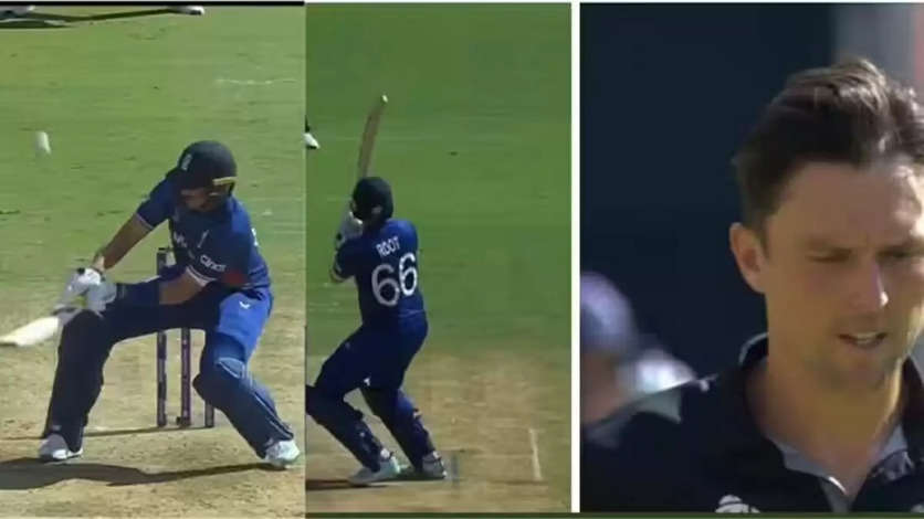 Watch : Joe Root, during England vs. New Zealand, hits a stunning reverse ramp for an 80-meter six off Trent Boult