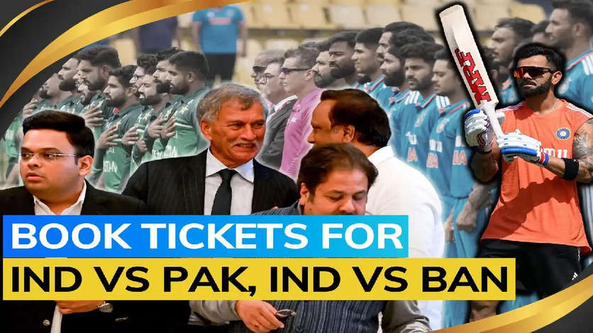 India Vs Pakistan & India Vs Bangladesh Match Tickets To Be Released By BCCI Today; Here's All You Need To Know