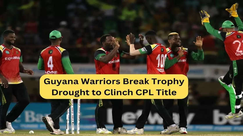 Guyana Amazon Warriors Break Trophy Drought to Clinch CPL Title; Emotional Imaran Tahir Reacts