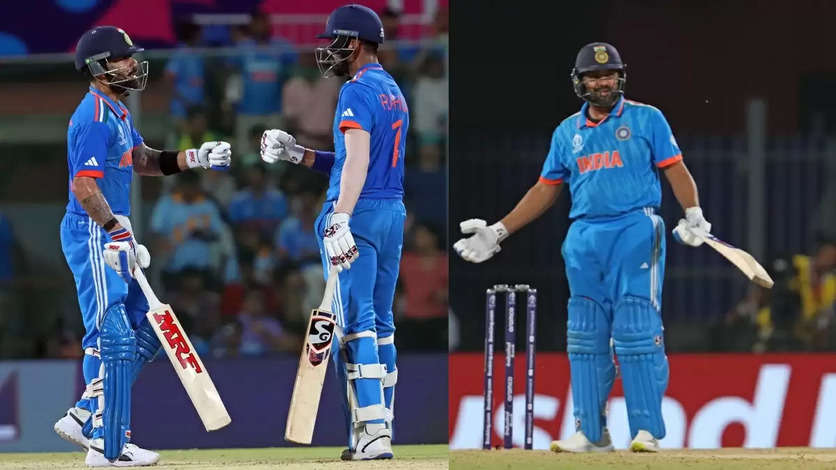 ODI World Cup 2023: Virat Kohli scored his seventh fifty of the ODI World on Sunday. He missed out on his eighth hundred of the tournament. The partnership between Kohli and KL Rahul became the biggest partnership against Australia in the World Cup.